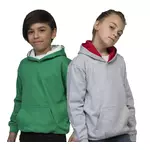 2 kleuren kinder hoodie